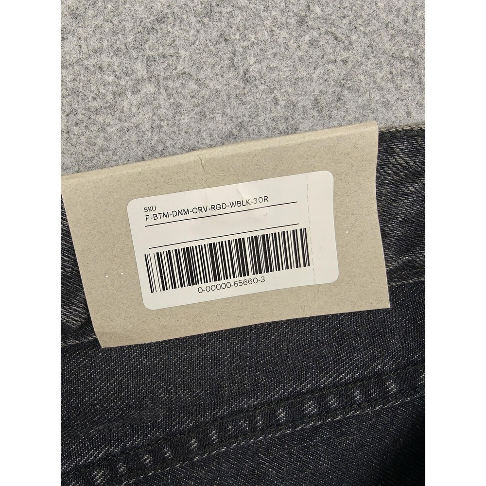 Everlane The Curvy 90s Cheeky Straight Jeans Womens 30 High Rise Black Denim New - Picture 4 of 12